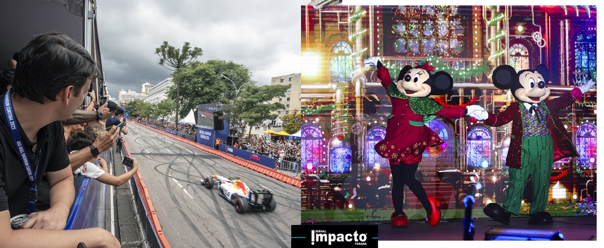 Curitiba se firma na rota dos grandes shows e eventos, recebe Natal da Disney e ganha nova marca de promoção