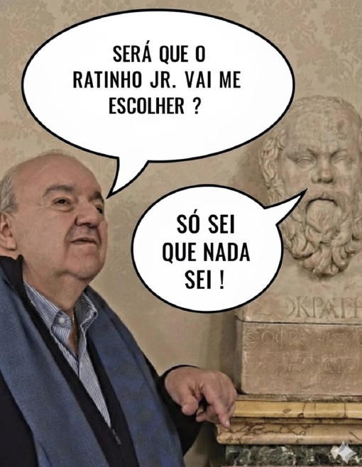  EM ROMA, RAFAEL GRECA CONSULTA SÓCRATES SOBRE A ELEIÇÃO