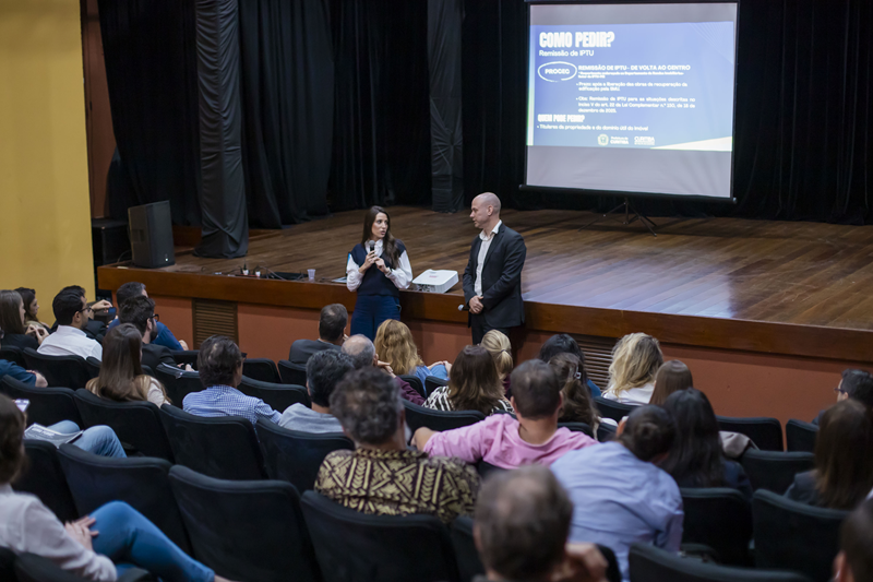 Prefeitura detalha o programa de incentivos econômicos, fiscais e construtivos para a revitalização do Centro