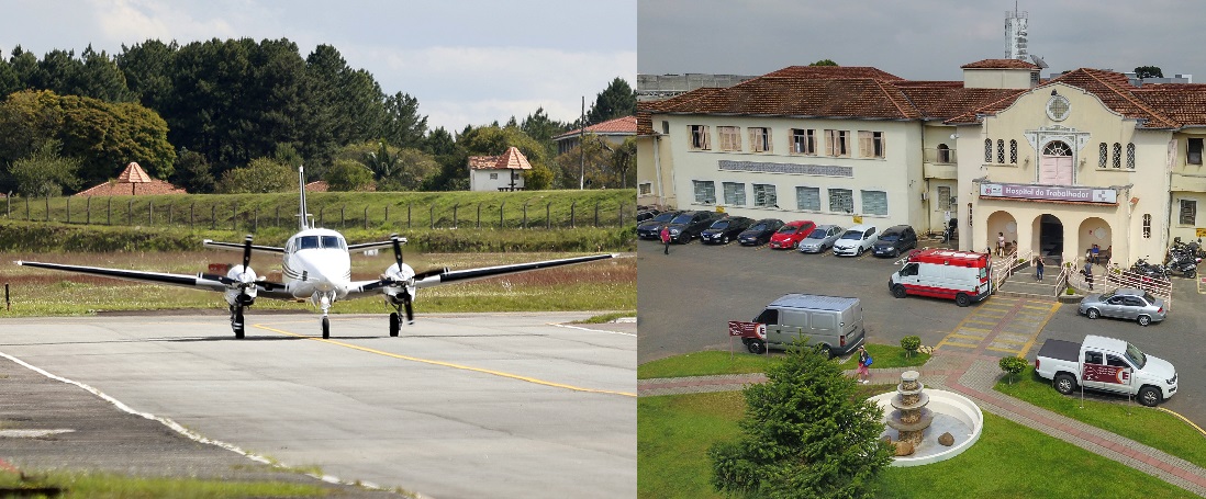 Governo mobiliza aeronave do Estado para trazer polilaminina a paciente de Curitiba