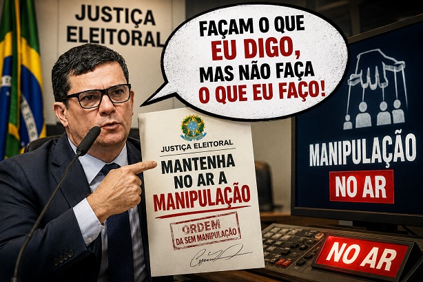 Moro descumpre ordem judicial e afronta Justiça Eleitoral