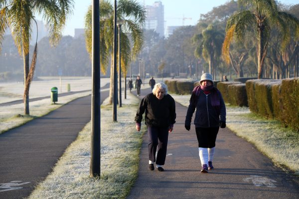 Geada em Curitiba, -2º na manhã de segunda-feira, 13/05/2016. Parque Barigui.
Curitiba 13/06/2016.
Foto: Orlando Kissner/ANPr