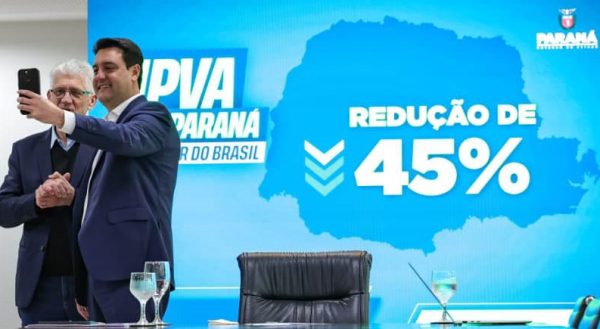 Governo envia à Assembleia projeto de lei para tornar IPVA do Paraná o mais barato do Brasil